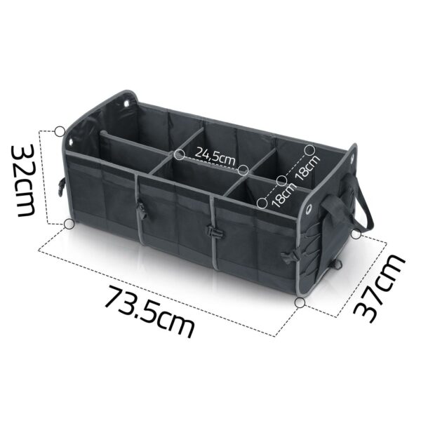 Organizér do auta HM-991, černý | Humberg - Image 2