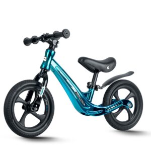 Dětské odrážedlo FUNNU, tyrkysové | Ricokids pomáhá dětem rozvíjet sebevědomí při prvních jízdách, a to s maximálním důrazem na bezpečnost a pohodlí.