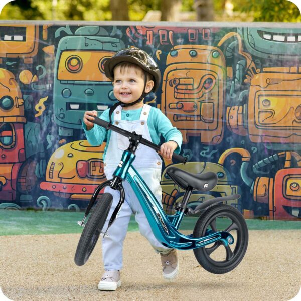 Dětské odrážedlo FUNNU, tyrkysové | Ricokids - Image 12