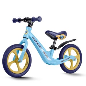Dětské odrážedlo FUNNU, modré | Ricokids pomáhá dětem rozvíjet sebevědomí při prvních jízdách, a to s maximálním důrazem na bezpečnost a pohodlí.