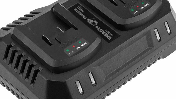 Duální nabíječka pro baterie Energy+, 21V | GRAPHITE - Image 5