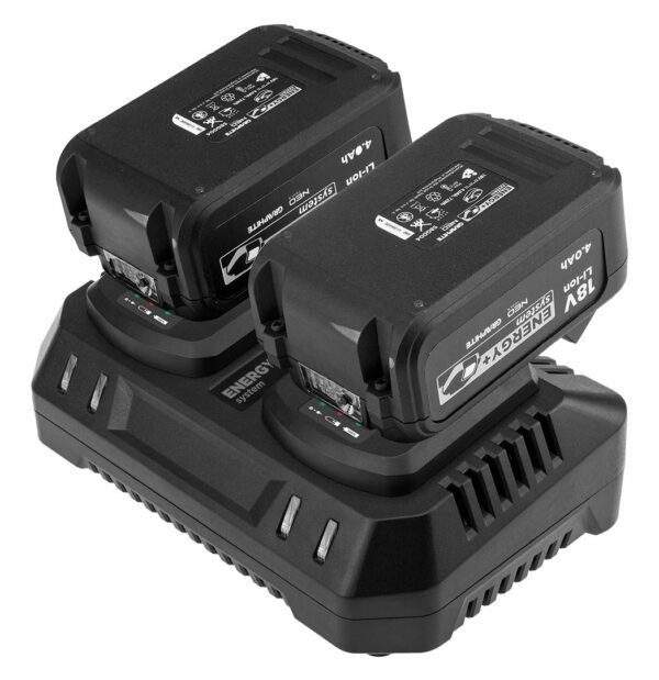 Duální nabíječka pro baterie Energy+, 21V | GRAPHITE - Image 7