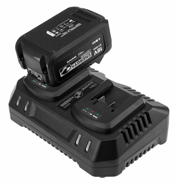 Duální nabíječka pro baterie Energy+, 21V | GRAPHITE - Image 8