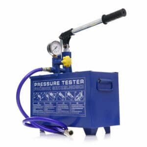 Tlaková zkušební pumpa, 0-40kg, 30ml, 12L | KD10479 slouží k testování těsnosti vodovodních, topenářských a sanitárních systémů při montáži či údržbě.