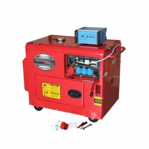 Naftová elektrocentrála, 7000W, 12/230/380V | KD121 poskytuje spolehlivý třífázový i jednofázový proud, ideální pro náročné použití.