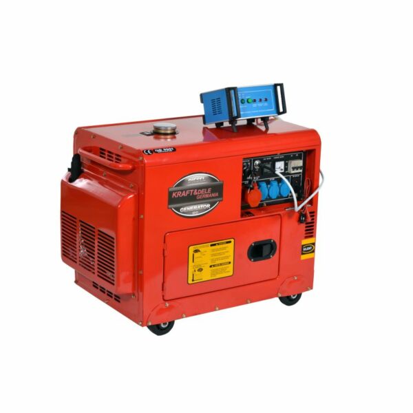 Naftová elektrocentrála, 7000W, 12/230/380V | KD121 - Image 7
