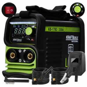 Invertorová svářečka MMA TIG LIFT VRD, 330A | KD1783 je zařízení určené ke svařování obloukovou elektrodou v ochranné atmosféře.