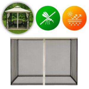 Moskytiéra pro altán, 3x3m, béžová | MultiGarden je praktickým doplňkem pro zahradní altány, který poskytuje účinnou ochranu před hmyzem.