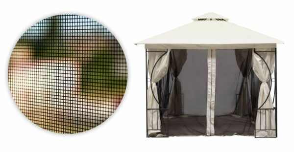 Moskytiéra pro altán, 3x3m, béžová | MultiGarden - Image 4