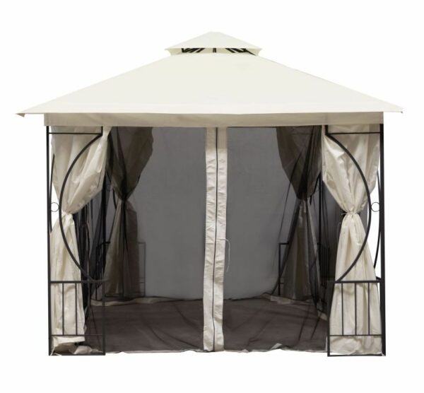 Moskytiéra pro altán, 3x3m, béžová | MultiGarden - Image 5