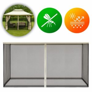 Moskytiéra pro altán, 3x4m, béžová | MultiGarden je praktickým doplňkem pro zahradní altány, který poskytuje účinnou ochranu před hmyzem.