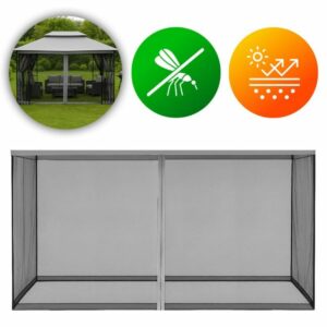 Moskytiéra pro altán, 3x4m, šedá | MultiGarden je praktickým doplňkem pro zahradní altány, který poskytuje účinnou ochranu před hmyzem.