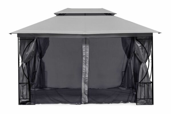 Moskytiéra pro altán, 3x4m, šedá | MultiGarden - Image 5