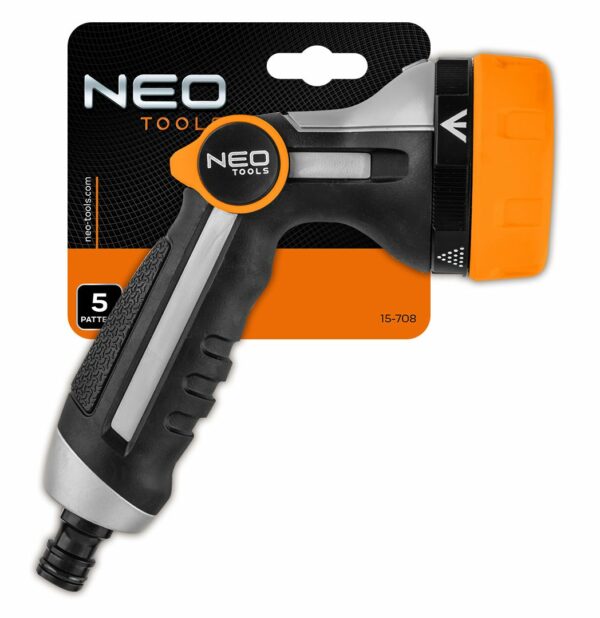 Multifunkční pistolový postřikovač, 5 funkcí | NEO TOOLS - Image 8