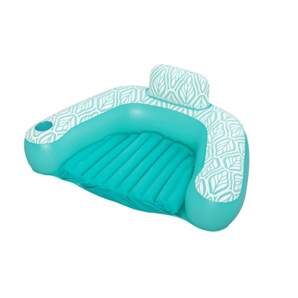 Nafukovací křeslo Comfort Plush Pro, tyrkysové | Bestway - Image 4