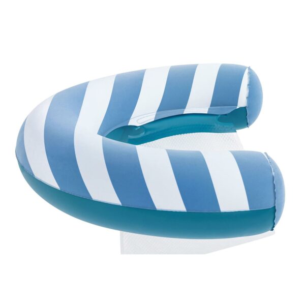 Nafukovací křeslo Comfort Plush, bílo-modré | Bestway - Image 4