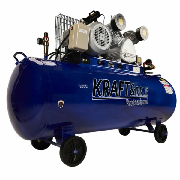 Olejový kompresor, 300L, 2 písty | KD4061 - Image 2