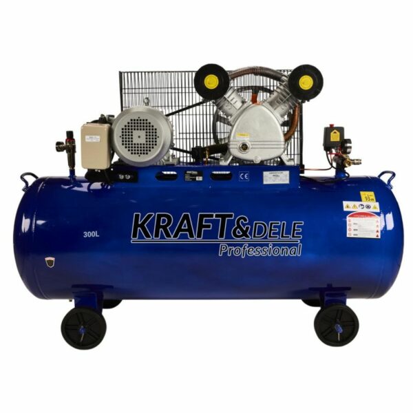 Olejový kompresor, 300L, 2 písty | KD4061 - Image 3