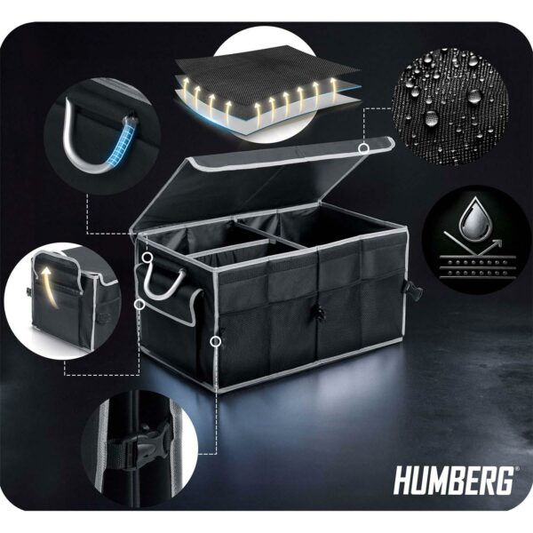 Organizér do auta HM-990, černý | Humberg - Image 9