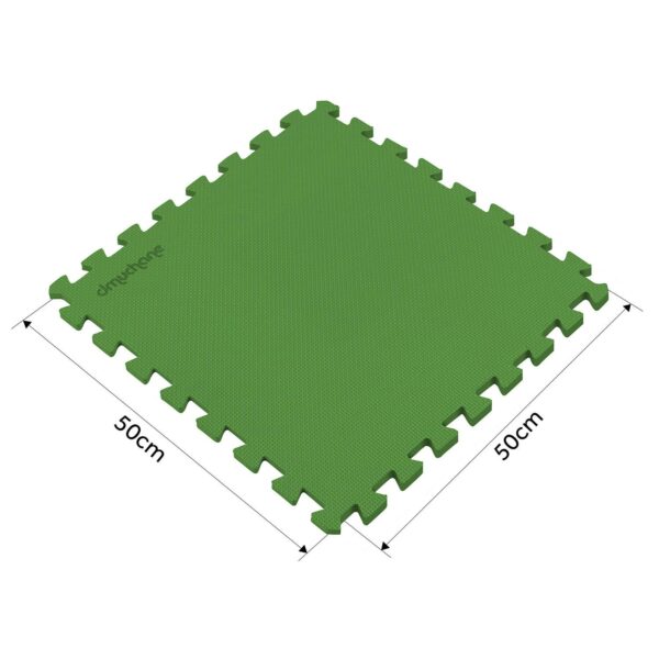 Pěnová podložka pod bazén, 8ks, zelená | 50x50cm - Image 5