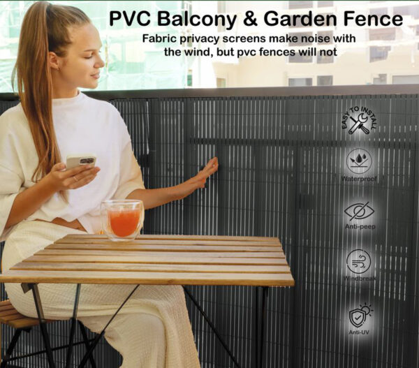 Plot Ence DF13, 1m, antracit | Strend Pro - Image 5