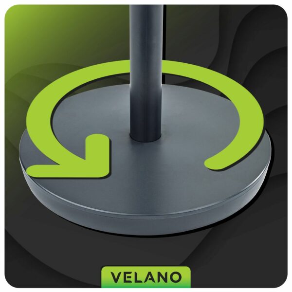 Podlahový ventilátor, 50W, černý | Velano - Image 14