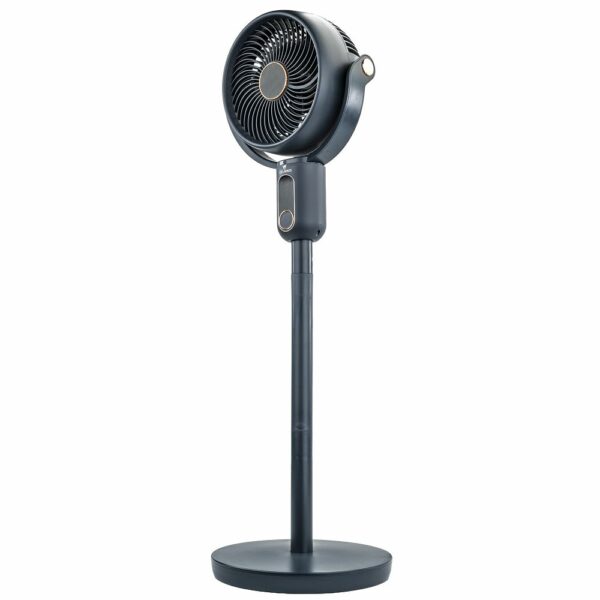 Podlahový ventilátor, 50W, černý | Velano - Image 3