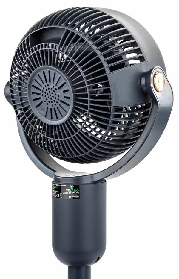 Podlahový ventilátor, 50W, černý | Velano - Image 7