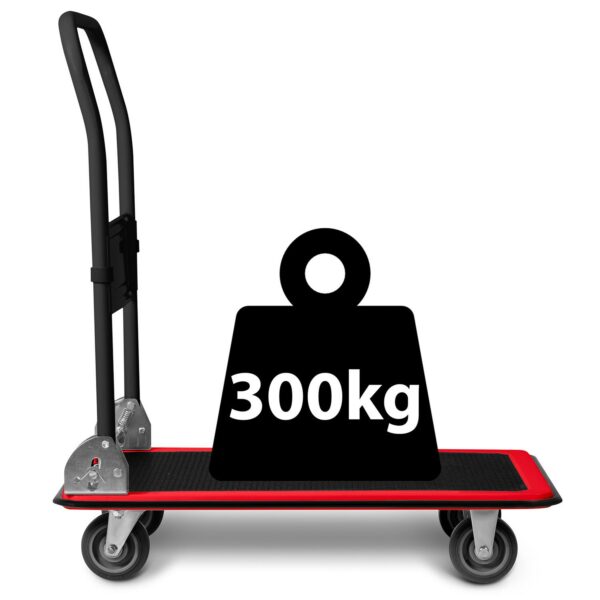 Přepravní plošinový vozík HM-506, 300kg | Humberg - Image 5