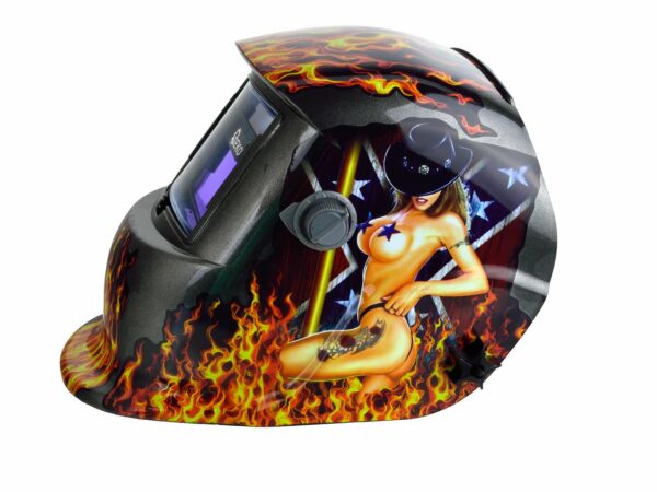 Samostmívací svářečská kukla PROFI FLAME | GEKO - Image 2