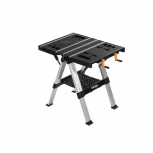 Skládací pracovní stůl, 350kg, 84x81x63cm | KD11870 je praktickým řešením pro domácí kutily i profesionály při různých dílenských pracích.