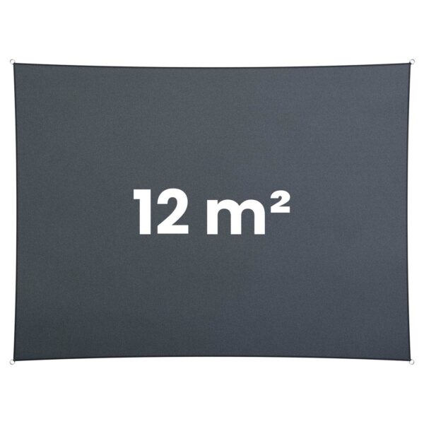 Stínící plachta PL-885, 3x4m, šedá | Plonos - Image 3