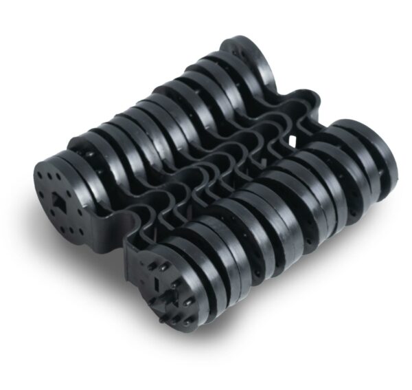 Stínící síť + 50 klipů, 110g/m2, 1,2x25m, zelená | Plonos - Image 5