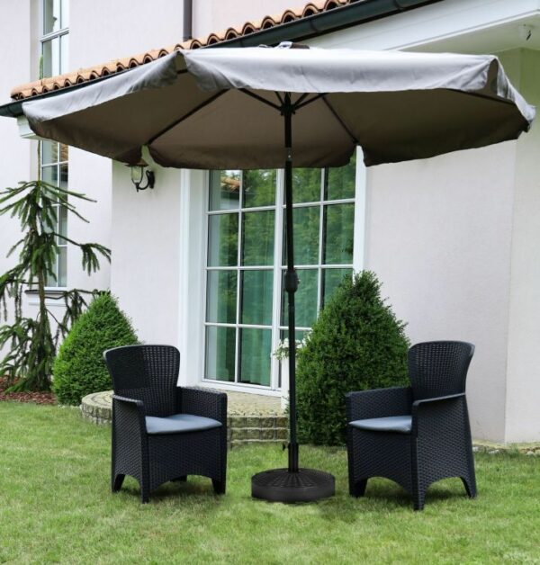 Stojan na slunečník, 22L, černý | MultiGarden - Image 8