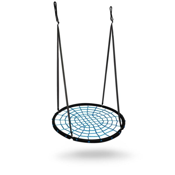 Zahradní houpačka NS-104, 100cm, černo-modrá | Neo-Sport - Image 2