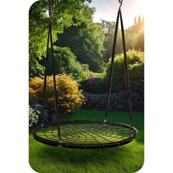 Zahradní houpačka NS-104, 120cm, černá | Neo-Sport - Image 6