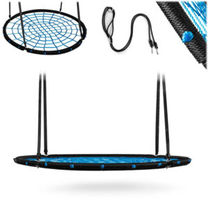 Zahradní houpačka NS-104, 120cm, černo-modrá | Neo-Sport