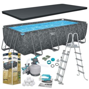 Zahradní rámový bazén 11v1, 549x274x132cm | Bestway s bohatou výbavou nabízí prostorné, stabilní a komfortní řešení pro letní osvěžení pro celou rodinu.