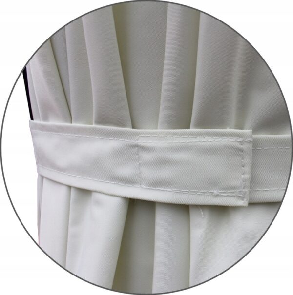 Zahradní slunečník ROMA, 3x3m, šedý | Garden Line - Image 6
