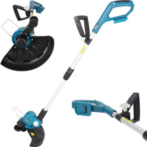 Akumulátorový křovinořez SAS+ALL, 18V, 300mm | DEDRA je ideální pro údržbu menších trávníků, přičemž nabízí volnost pohybu bez kabelů.