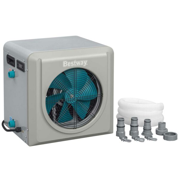 Ohřívač vody do bazénu, 4,4kW | Bestway je energeticky úsporné zařízení navržené pro efektivní ohřívání vody v nadzemních bazénech.