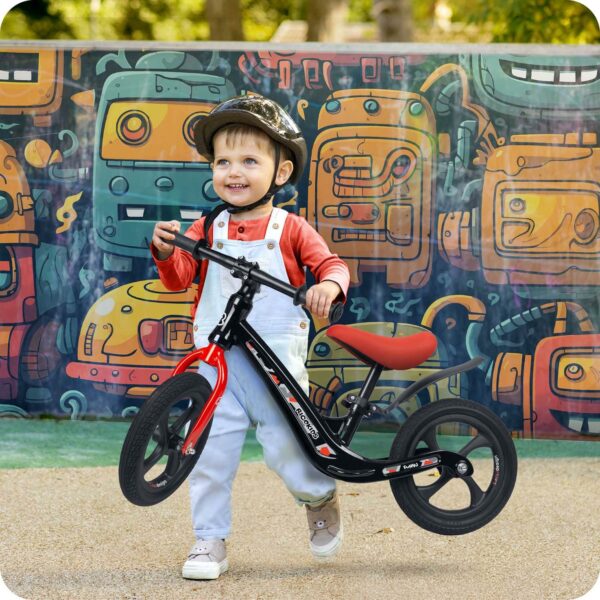 Dětské odrážedlo FUNNU, černé | Ricokids - Image 11