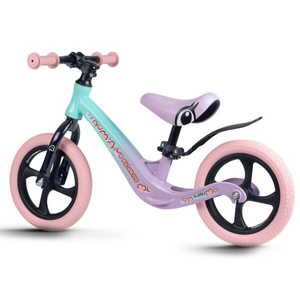 Dětské odrážedlo FUNNU, fialové | Ricokids - Image 3