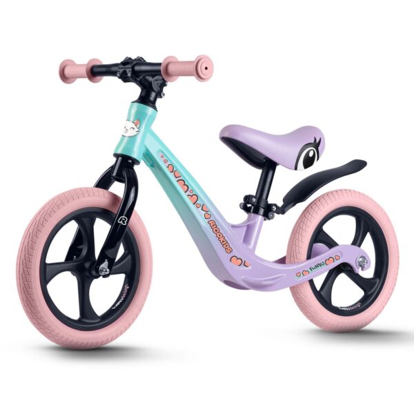 Dětské odrážedlo FUNNU, fialové | Ricokids - Image 4