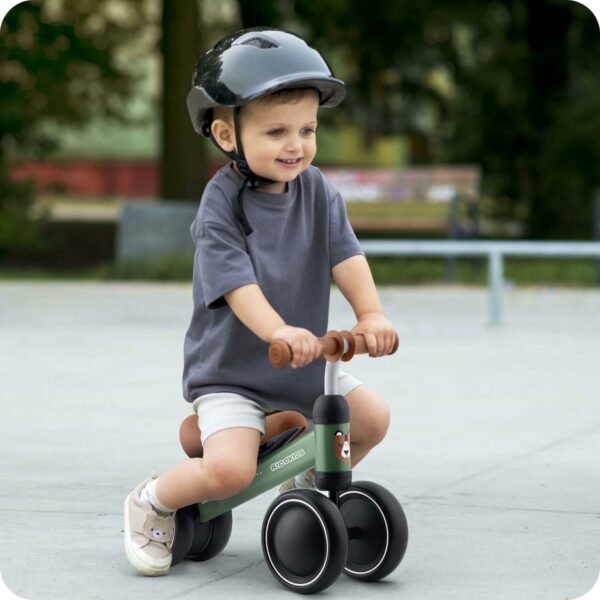Dětské tříkolové odrážedlo, medvídek | Ricokids - Image 7