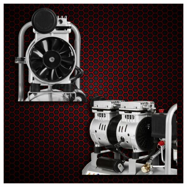 Bezolejový kompresor, 24L, 1200W | KD1395 - Image 12