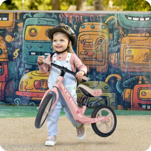 Dětské odrážedlo FUNNU, růžové | Ricokids - Image 10