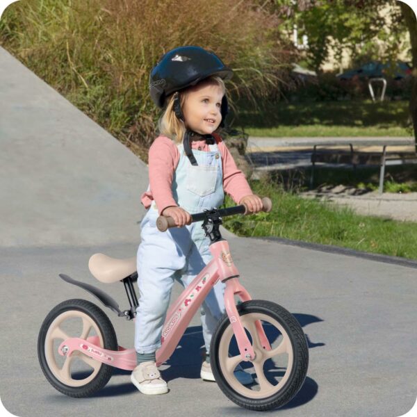 Dětské odrážedlo FUNNU, růžové | Ricokids - Image 12