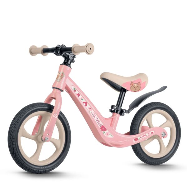 Dětské odrážedlo FUNNU, růžové | Ricokids - Image 5