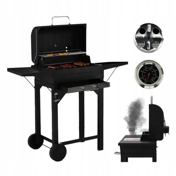 Gril na dřevěné uhlí BBQ6049 | Garden Line - Image 5